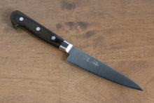  Seisuke SG2 Petty-Utility 120mm Brown Pakka wood Handle - Japanny - Best Japanese Knife