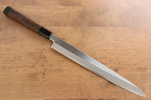  Sakai Takayuki Molybdenum Yanagiba Wenge with Double Water Buffalo Ring Handle - Japanny - Best Japanese Knife