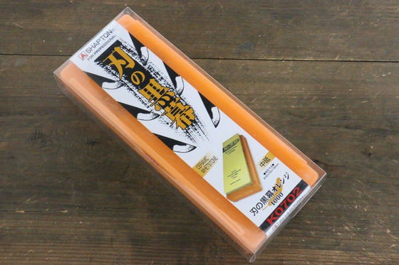 Shapton Kuromaku series Medium Sharpening Stone Orange-#1000 - Japanny - Best Japanese Knife
