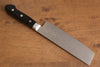 Seisuke VG10 8 Layer Damascus Migaki Finished Nakiri 165mm Black Pakka wood Handle - Japanny - Best Japanese Knife