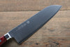 Takamura Knives SG2 Santoku 170mm with Red Pakka wood Handle - Japanny - Best Japanese Knife