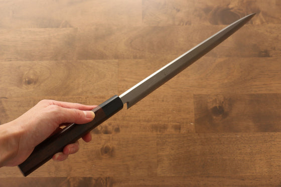 Jikko Silver Steel No.3 Yanagiba 300mm Shitan Handle - Japanny - Best Japanese Knife