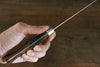 Sakai Takayuki VG10 17 Layer Damascus Kiritsuke Yanagiba  300mm Desert Ironwood(Sugihara model) Handle - Japanny - Best Japanese Knife