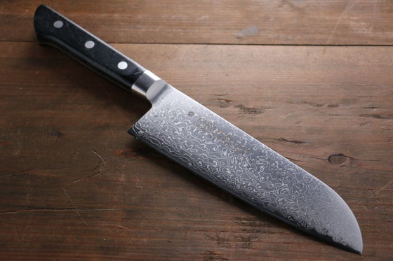 Sakai Takayuki Molybdenum 63 Layer Damascus Santoku 180mm - Japanny - Best Japanese Knife