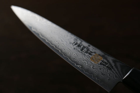 Iseya VG10 Damascus Petty-Utility 120mm - Japanny - Best Japanese Knife