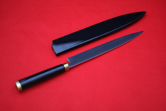 Takeshi Saji VG10 Japanese Yanagiba Chef Knife with Maki-e Art Obi 270mm - Japanny - Best Japanese Knife