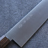 Kanetsune Ichizu VG10 Kiritsuke Gyuto 210mm Brown Pakka wood Handle - Japanny - Best Japanese Knife
