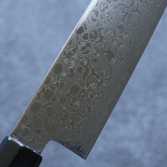 Misuzu AUS10 Damascus Migaki Finished Santoku 180mm Magnolia Handle - Japanny - Best Japanese Knife