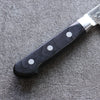 Seisuke Nami AUS10 Mirrored Finish Damascus Santoku 180mm Black Pakka wood Handle - Japanny - Best Japanese Knife