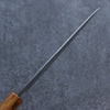 Seisuke ZA-18 Mirrored Finish Damascus Petty-Utility  135mm Oak Handle - Japanny - Best Japanese Knife