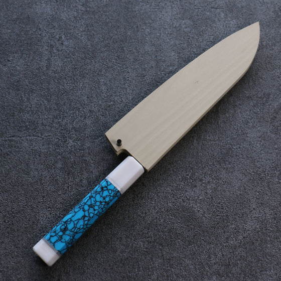 Magnolia Sheath for 150mm Small Santoku with Plywood pin Kaneko - Japanny - Best Japanese Knife