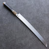 Sakai Takayuki Zangetsu Silver Steel No.3 Mirrored Finish Sakimaru Yanagiba 330mm Ebony Wood Handle with Sheath - Japanny - Best Japanese Knife