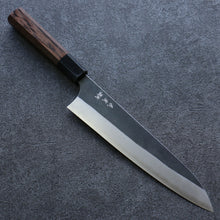  Yoshimi Kato White Steel Black Gyuto 210mm Wenge Handle - Japanny - Best Japanese Knife
