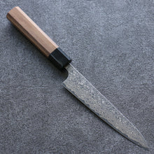  Yoshimi Kato VG10 Damascus Petty-Utility 150mm Walnut Handle - Japanny - Best Japanese Knife