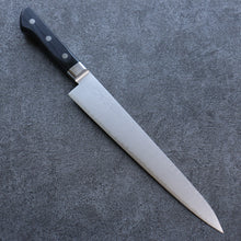  Seisuke VG10 Damascus Sujihiki  240mm Black Pakka wood Handle - Japanny - Best Japanese Knife
