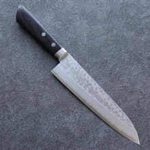  Seisuke VG10 Damascus Gyuto Japanese Knife 180mm Black Pakka wood Handle - Japanny - Best Japanese Knife