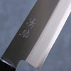 Seisuke Blue Super Kasumitogi Santoku 165mm Shitan Handle - Japanny - Best Japanese Knife