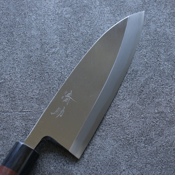 Seisuke Blue Steel Kasumitogi Deba 180mm Rosewood Handle - Japanny - Best Japanese Knife
