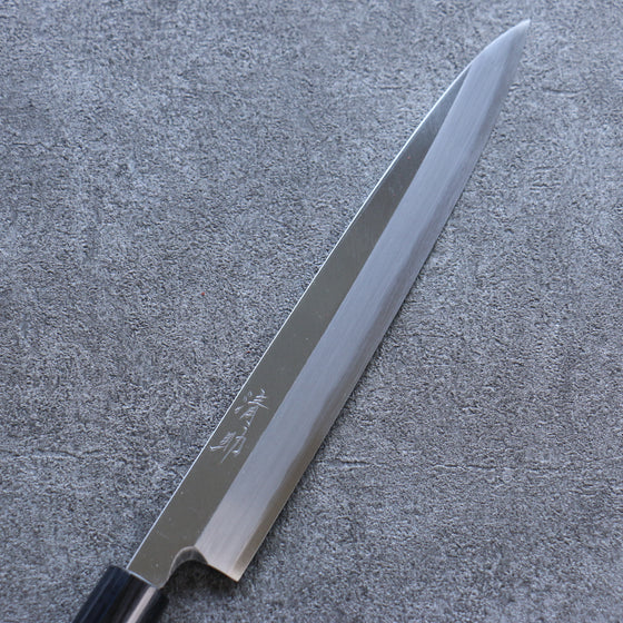 Seisuke White Steel Kasumitogi Yanagiba 240mm Rosewood Handle - Japanny - Best Japanese Knife