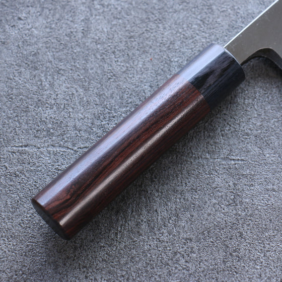 Seisuke White Steel Kasumitogi Deba 180mm Rosewood Handle - Japanny - Best Japanese Knife