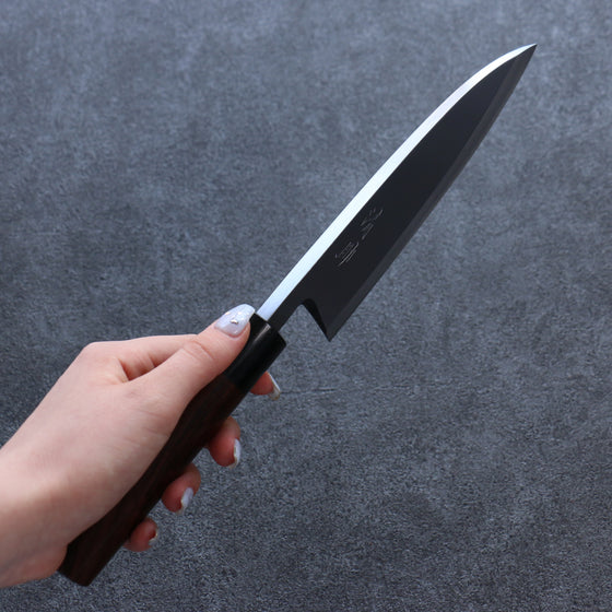 Seisuke White Steel Kasumitogi Deba 165mm Rosewood Handle - Japanny - Best Japanese Knife