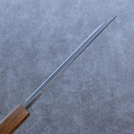 Kyohei  Shindo Blue Steel Black Finished Nakiri  170mm Live oak Lacquered Handle - Japanny - Best Japanese Knife