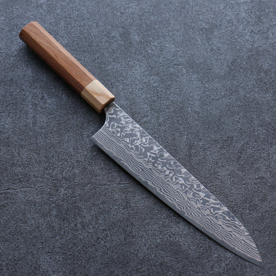 Yoshimi Kato R2/SG2 Damascus Gyuto  210mm Honduras Handle - Japanny - Best Japanese Knife
