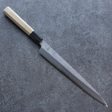  Kikuzuki White Steel No.2 Nashiji Yanagiba 240mm Magnolia Handle - Japanny - Best Japanese Knife