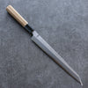 Kikuzuki White Steel No.2 Nashiji Kiritsuke Yanagiba  270mm Magnolia Handle - Japanny - Best Japanese Knife