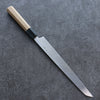 Kikuzuki White Steel No.2 Nashiji Kiritsuke Yanagiba 270mm Magnolia Handle - Japanny - Best Japanese Knife