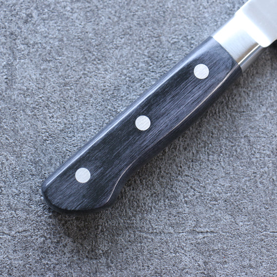 Seisuke VG5 Hammered Kasumitogi Gyuto 240mm Black Pakka wood Handle - Japanny - Best Japanese Knife