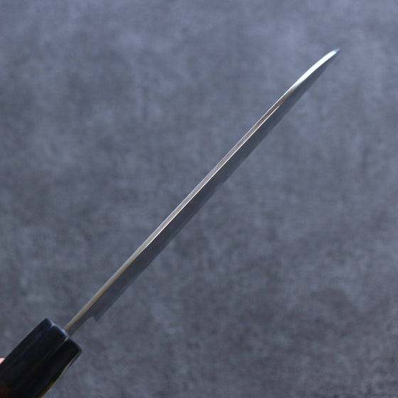 Makoto Kurosaki VG10w Damascus Santoku  165mm Shitan Handle - Japanny - Best Japanese Knife