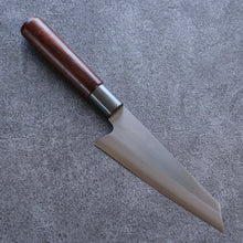  Misuzu VG10 Kasumitogi Small Bunka 150mm Brown Lacquered Handle - Japanny - Best Japanese Knife