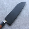 Black Magnolia Sheath for 165mm Santoku with Plywood pin Kaneko - Japanny - Best Japanese Knife