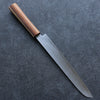 Shigeki Tanaka Majiro Silver Steel No.3 Bread Slicer  240mm Maple, Cherry, Walnut Handle - Japanny - Best Japanese Knife
