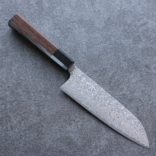  Yoshimi Kato VG10 Damascus Santoku 170mm Wenge Handle - Japanny - Best Japanese Knife