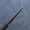 Misuzu VG10 Kasumitogi Kiritsuke Petty-Utility 105mm Brown Lacquered Handle - Japanny - Best Japanese Knife