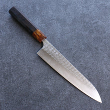  Yoshimi Kato Minamo R2/SG2 Hammered Gyuto 210mm Ebony Wood Handle - Japanny - Best Japanese Knife