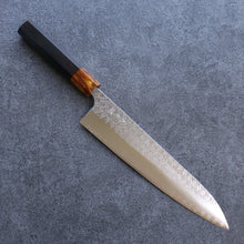  Yoshimi Kato Minamo R2/SG2 Hammered Gyuto 240mm Ebony Wood Handle - Japanny - Best Japanese Knife