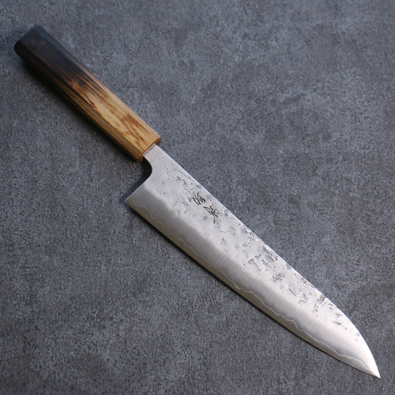 Seisuke SLD Washiji Gyuto 210mm Burnt Oak Handle - Japanny - Best Japanese Knife