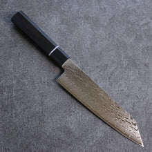  Seisuke AUS10 Mirror Crossed Bunka 180mm Black Pakka wood Handle - Japanny - Best Japanese Knife