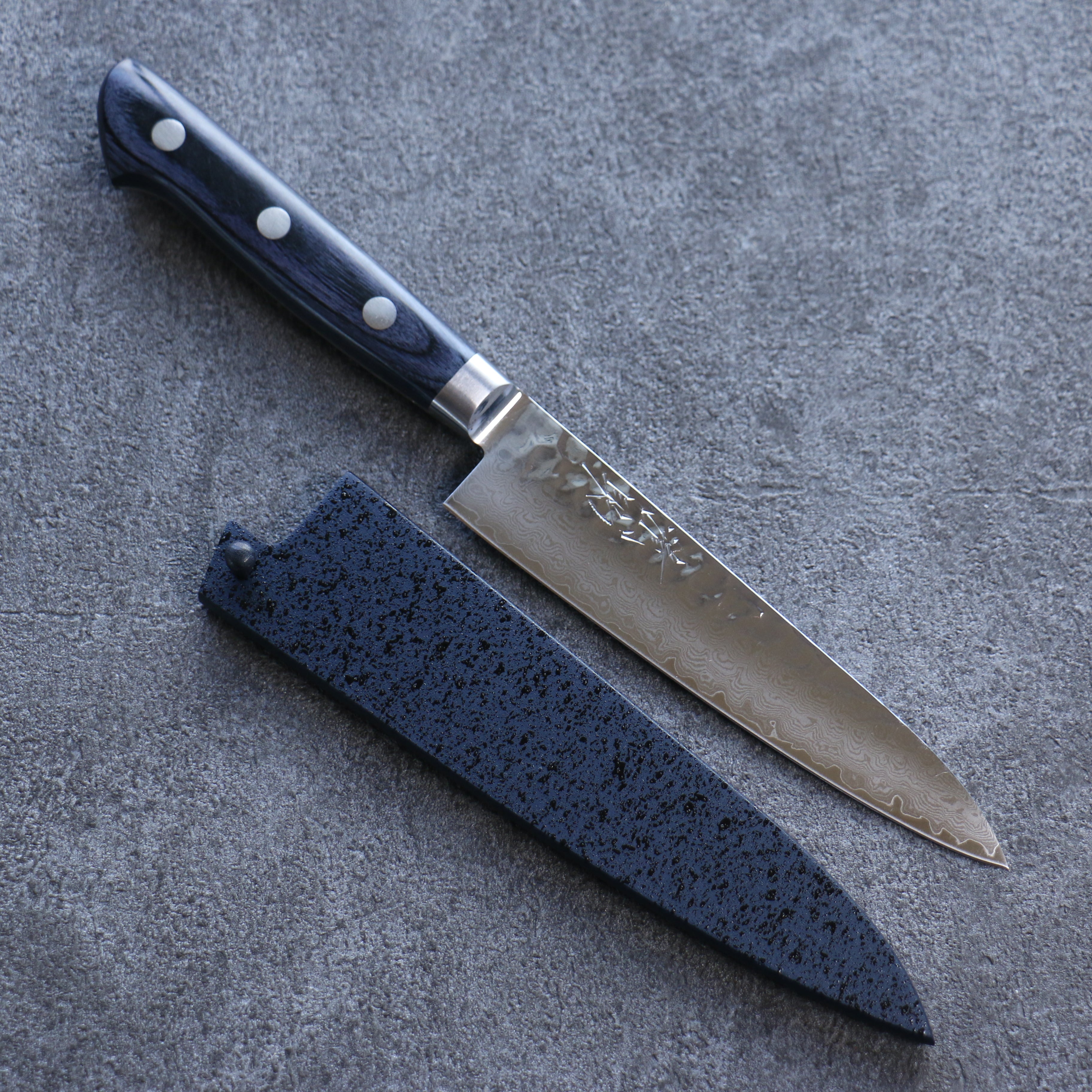 Vintage DANSK JAPAN Chef/Butcher Knife Sharpening Steel w/Wood