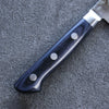 Seisuke Seiun VG10 33 Layer Damascus Petty-Utility 135mm Navy blue Pakka wood Handle with Sheath - Japanny - Best Japanese Knife