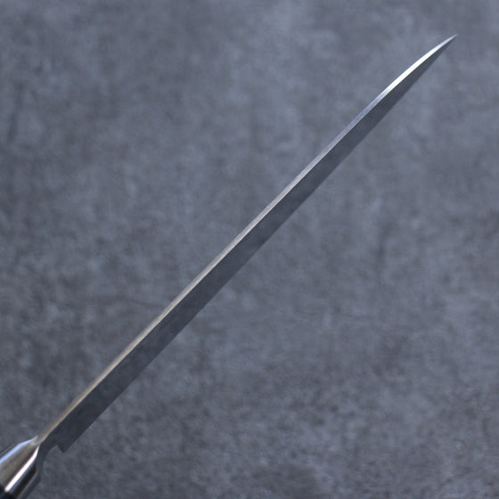 Seisuke Seiten Molybdenum Santoku 180mm Navy blue Pakka wood Handle with Sheath - Japanny - Best Japanese Knife