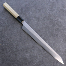  Kikuzuki Silver Steel No.3 Kasumitogi Kiritsuke Yanagiba 270mm Magnolia Handle - Japanny - Best Japanese Knife
