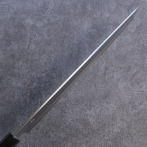 Kikuzuki Silver Steel No.3 Kasumitogi Sakimaru Takohiki 270mm Magnolia Handle - Japanny - Best Japanese Knife