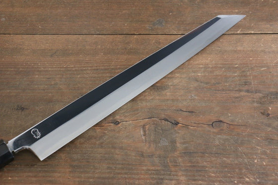Choyo White Steel Mirrored Finish Kengata Yanagiba 300mm Magnolia Handle - Japanny - Best Japanese Knife