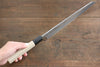 Choyo White Steel Mirrored Finish Kengata Yanagiba 300mm Magnolia Handle - Japanny - Best Japanese Knife