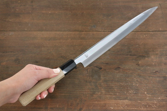 Choyo White Steel Mirrored Finish Yanagiba  300mm - Japanny - Best Japanese Knife
