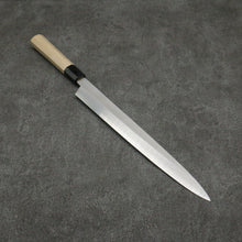  Kikuzuki Silver Steel No.3 Kasumitogi Yanagiba 300mm Magnolia Handle - Japanny - Best Japanese Knife
